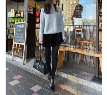 浣熊絨星空點鑽上衣